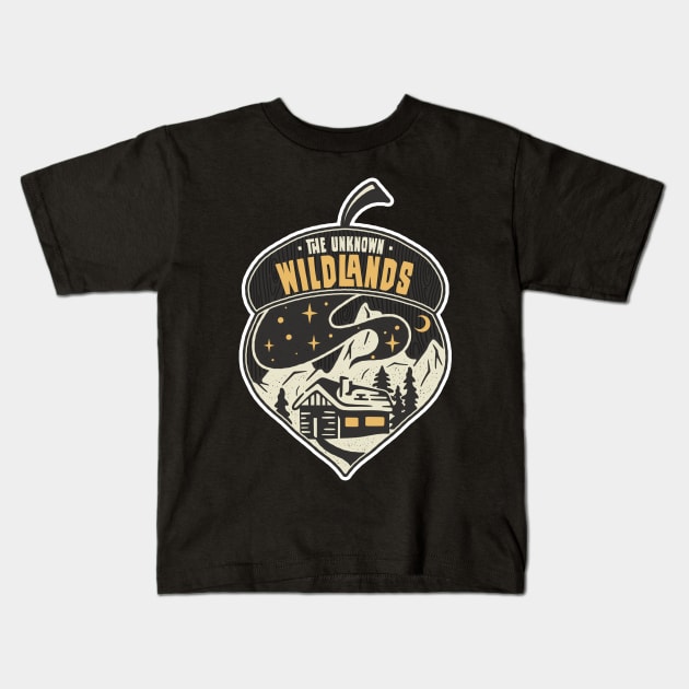 The Unknown Wild Lands Kids T-Shirt by busines_night